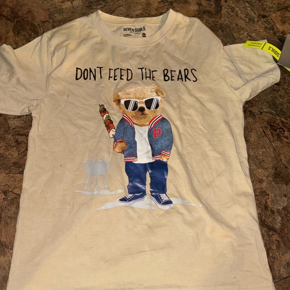 Kids bear shirt